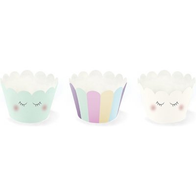 PartyDeco Košíčky na muffiny a cupcakes Unicorn, 6 ks – Hledejceny.cz