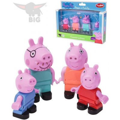 PlayBig Bloxx Peppa Pig figurky Rodina – Zboží Mobilmania
