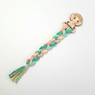 Macrame záložka do knihy - Slůně – Hledejceny.cz