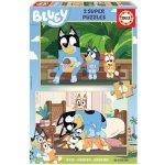 Educa Dřevěné Bluey 2 x 16 dílků – Sleviste.cz