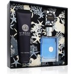 Versace Pour Homme pro muže EDT 100 ml + sprchový gel 150 ml + EDT 5 ml dárková sada – Zboží Mobilmania