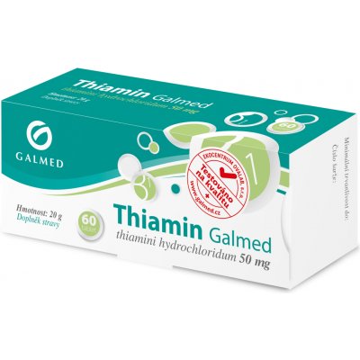 Galmed Thiamin 50 mg 60 tablet – Hledejceny.cz