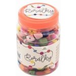 TEDDIES Korálky barevné s gumičkami cca 300 ks v plastové dóze – Zboží Dáma