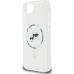 Karl Lagerfeld IML K&CH Heads Metal Frame MagSafe Zadní Kryt pro iPhone 16e Transparent – Zboží Mobilmania