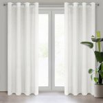 Takoy Záclona REBECCA se strukturou jemného deště, vodorovný vzor 140 x 250 cm-HF-439521 | 140 x 250 cm – Zboží Mobilmania