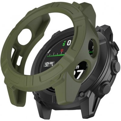 VSECHNONAMOBIL 105580 TPU HALF COVER Kryt pro Garmin Descent G2 tmavě zelený – Zboží Živě