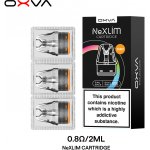 OXVA NeXLIM CL Pod 2ml cartridge odpor 0,8ohm 3ks – Hledejceny.cz