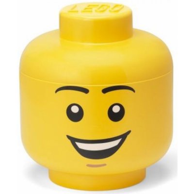 LEGO® úložná hlava L šťastný chlapec – Zboží Dáma