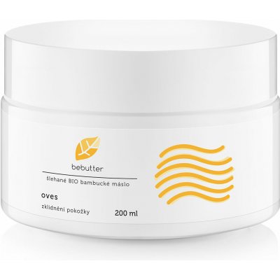 Bebutter šlehané BIO Bambucké máslo Oves 200 ml – Zboží Dáma