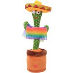 1Mcz Interaktivní plyšový zpívající a tančící kaktus Mexičan Amigos – Hledejceny.cz