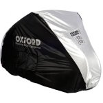 Plachta Oxford Aquatex černo stříbrná 2 kola – Zboží Mobilmania