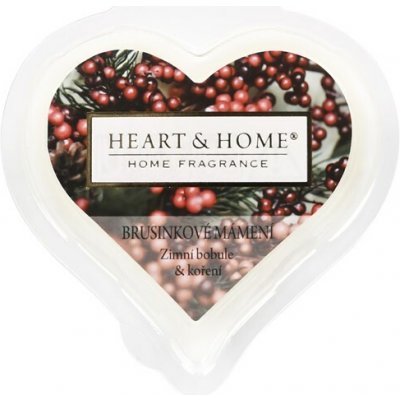 Heart & Home Vonný vosk srdce Brusinkové mámení 26 g – Hledejceny.cz