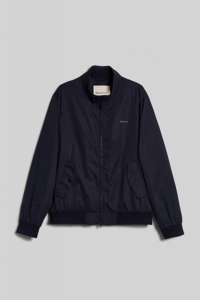 Gant Lightweight Harrington Jacket modrá