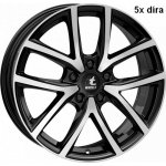 ITWHEELS mira 7,5x18 5x112 ET30 gloss black polished – Hledejceny.cz