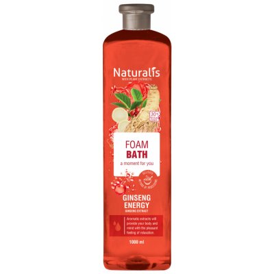Naturalis Ginseng Energy Pěnivá relaxační koupel 1 l – Zboží Mobilmania