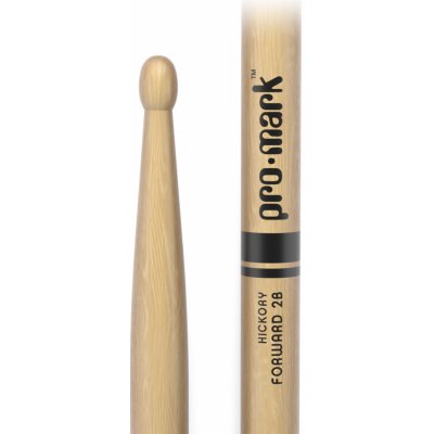 ProMark Classic Forward 2B Hickory Drumstick Oval Wood Tip – Zboží Mobilmania