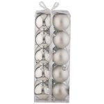 LIVARNO home Ozdoby na vánoční stromek 20dílná sada stříbrná – Zboží Dáma