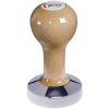 Tamper a příslušenství Buna Café Tamper javor lak, SP, nerez lesk, plochý 58,55 mm