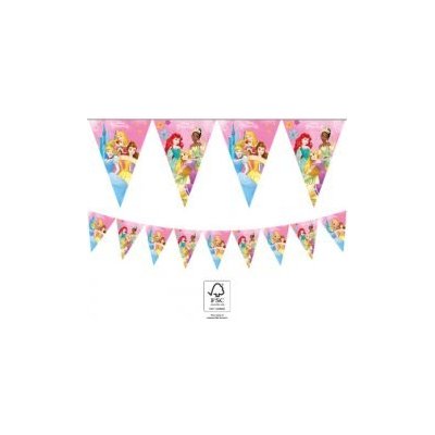 Procos EKO Vlaječková girlanda Princezny 9 vlajek – Zbozi.Blesk.cz