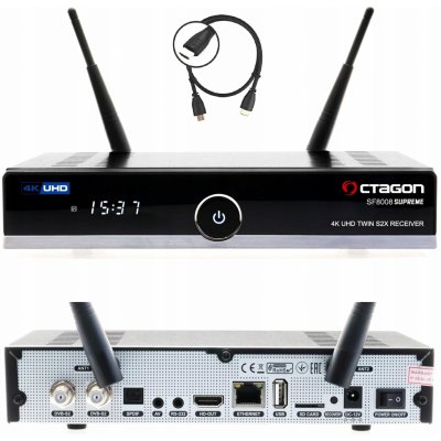 Octagon SF8008 4K UHD E2 DVB-S2X TWIN – Zboží Živě