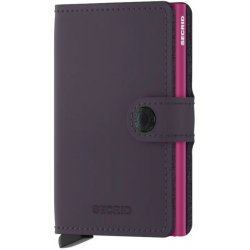 Secrid Miniwallet Matte Dark Purple Fuchsia