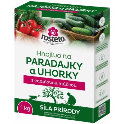 Rosteto Hnojivo s čedičovou moučkou - rajčata a okurky 1 kg – Hledejceny.cz