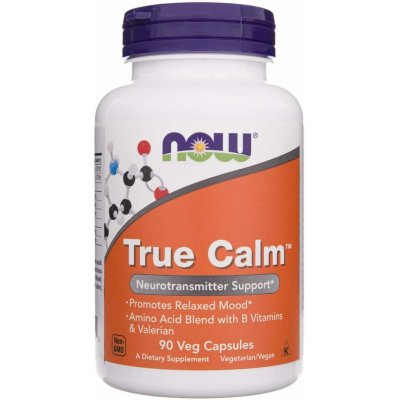 Now Foods True Calm 90 rostlinných kapslí – Hledejceny.cz