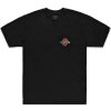 Pánské Tričko Vans tričko WORMHOLE WARPED SS TEE Black