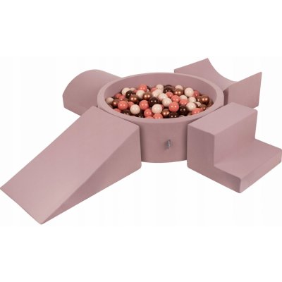 KiddyMoon PPZP-OK30D-115 suchý bazén + 300 míčků – Hledejceny.cz