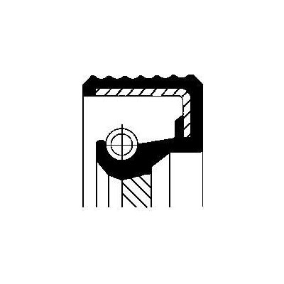 Těsnicí kroužek klikového hřídele CORTECO 12013892B – Zboží Mobilmania