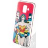 Pouzdro a kryt na mobilní telefon Samsung Pouzdro DC Comics Justice League 003 Samsung Galaxy A6 2018 červené