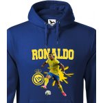 Bezvatriko.cz mikina Cristiano Ronaldo Al Nassr Modrá Canvas 2241 – Sleviste.cz