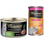 Miamor Feine Filets jelly světlý tuňák & zelenina jelly 6 x 100 g – Hledejceny.cz