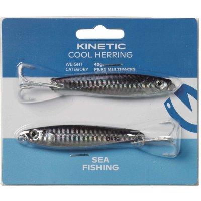 Kinetic Pilker Cool Herring 40 g Black/Silver 2 ks – Zboží Dáma