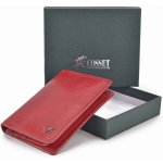 Cosset Dámské pouzdro na doklady 4424 KOMODO RED – Zboží Živě