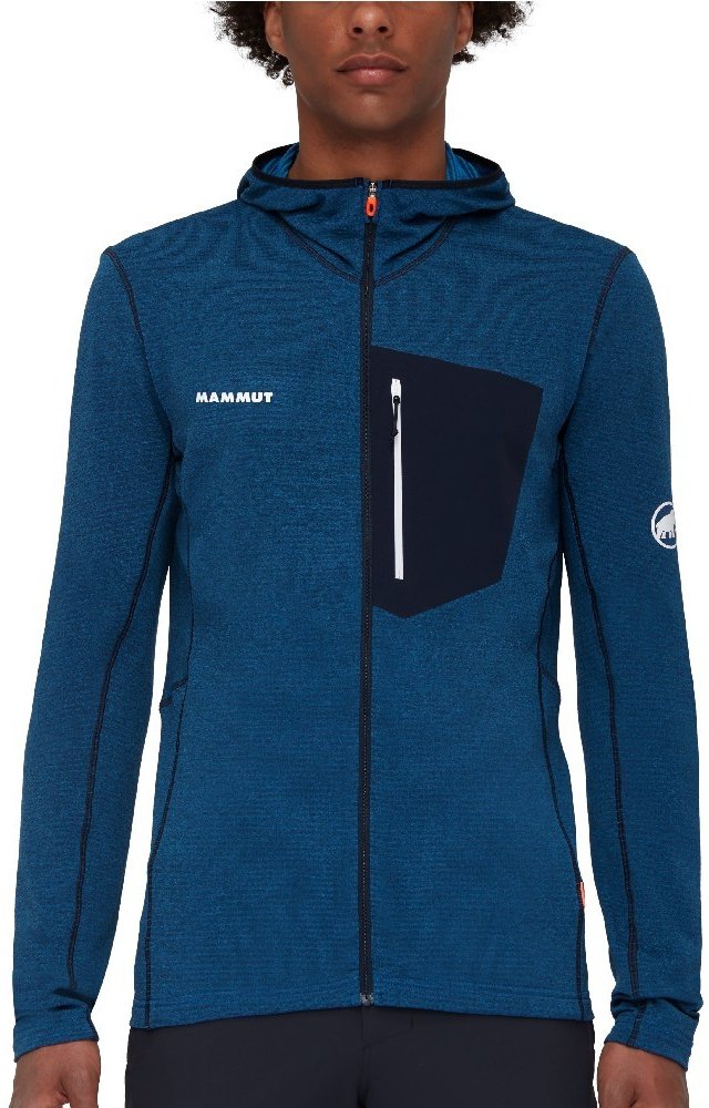 Mammut Aenergy Light ML Hooded Jacket Men modra Srovnanicen.cz