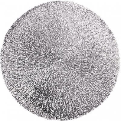 Vesna prostírání Bolide stříbrné kulaté 38cm – Zboží Dáma