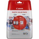 Canon PG-545XL + CL-546XL 8286B006 sada originální cartridge + fotopapír 50x (10x15)