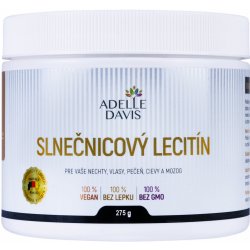 ADELLE DAVIS Slunečnicový lecitin práškový 275 g