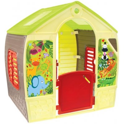 Mochtoys domeček Happy House zeleno-béžový – Hledejceny.cz