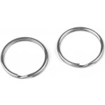 Kroužek na klíče Ø25 mm - nikl (10 ks) – Zbozi.Blesk.cz