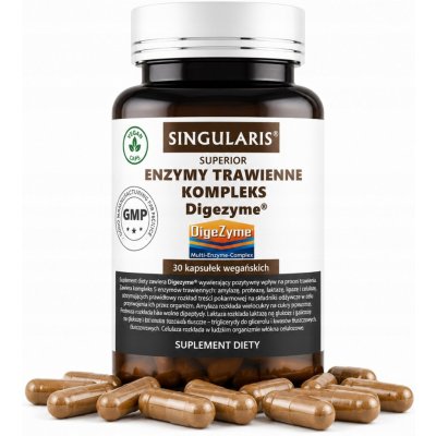 Singularis Trávicí Enzymy Veganské 30 kapslí – Hledejceny.cz