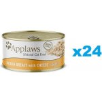 Applaws Cat Tin Chicken Breast with Cheese 24 x 156 g – Zboží Mobilmania