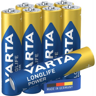 Varta Longlife Power AAA 8ks 4903121428 – Zbozi.Blesk.cz