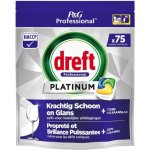 Dreft Platinum Lemon All in One gelové kapsle do myčky se svěží vůní citronu 75 ks – Zboží Dáma