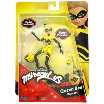 Playmates Miraculous Miraculous: Beruška a černý kocour Queene Bee 12 cm Včelí královna