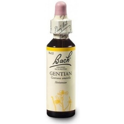BACH Květová esence č. 12 Gentian hořec nahořklý 20 ml – Hledejceny.cz