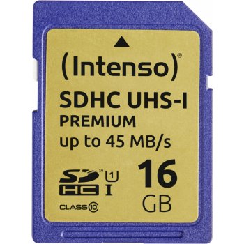 Intenso SDHC 16 GB Premium UHS-I 3421470
