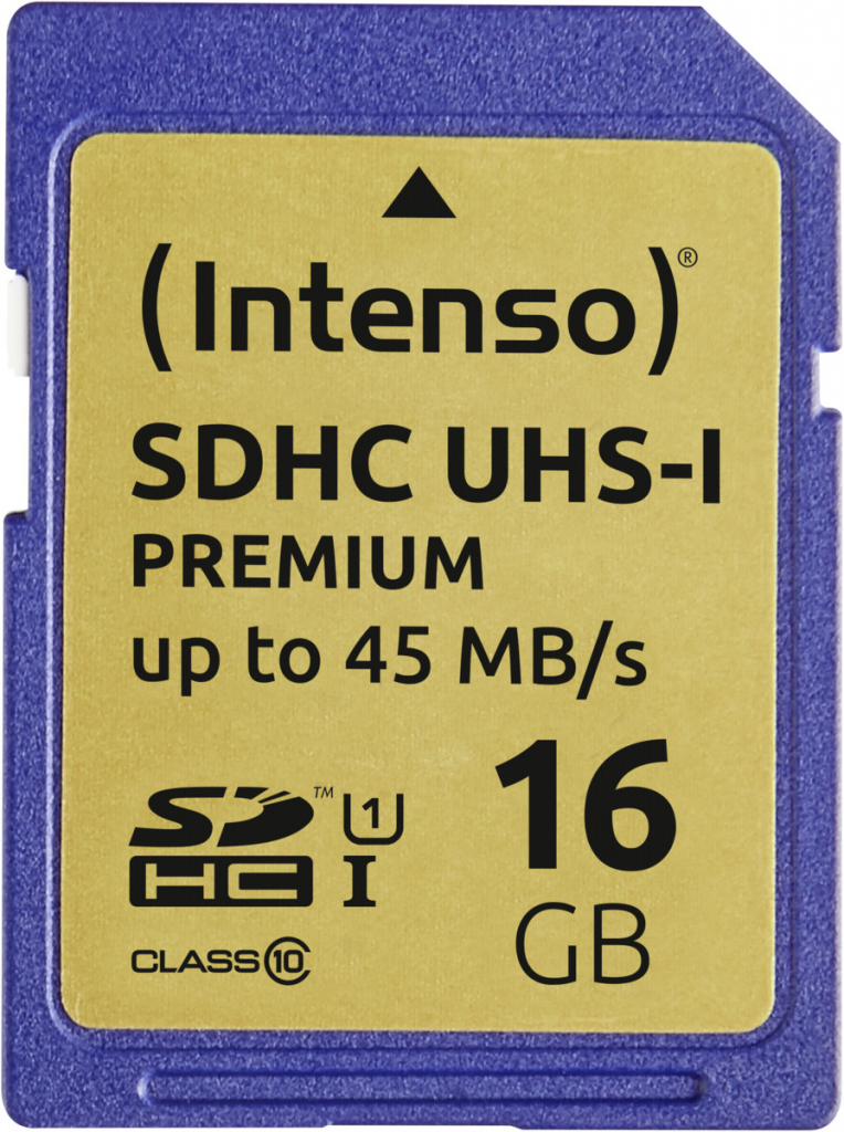 Intenso SDHC 16 GB Premium UHS-I 3421470