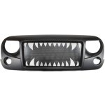 Mřížka, Černá, Žralok, Spartacus Serie, Jeep Wrangler JK – Sleviste.cz